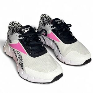 Reebok Zig Dynamica 2.0 Leopard Print Running‎ Shoes - Women’s Size 7 Sneakers